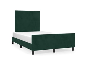 Lit 2 places 120x190cm coloris vert