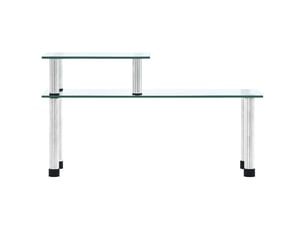 Étagère de cuisine, rangement de cuisine transparent 45x16x26 cm verre trempé cf41443