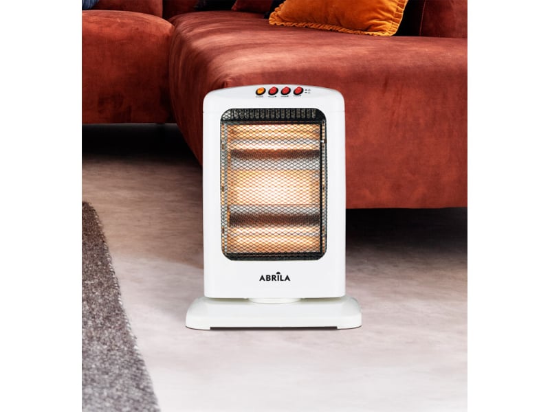  Fabrilamp candente chauffage radiant 1 200 w, 3 puissances, oscillant, blanc, 44 × 33 × 23 cm 202321201 - Conforama C