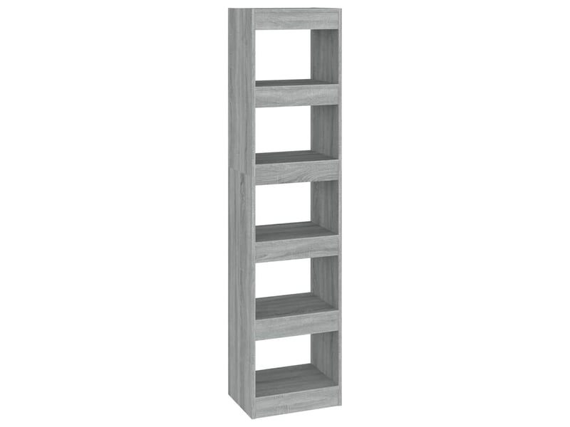  Bibliothèque, séparateur de pièce sonoma gris 40x30x166 cm  - Conforama A