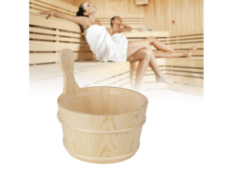 Seau de sauna en bois – durable et - Conforama C