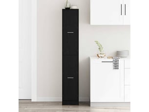Meuble de rangement, armoire de pharmacie motif motif 30 x 41 x 174,5 cm chêne noir