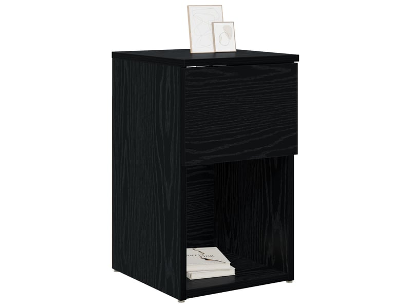  Table de chevet - table de lit 2 pièces chêne noir 29 x 31,5 x 49 cm  - Conforama B