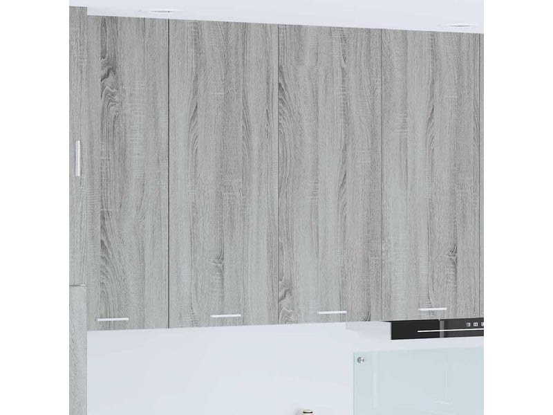 Meuble de rangement, armoire suspendue gris sonoma 80x31x100cm shl2938 - Conforama B