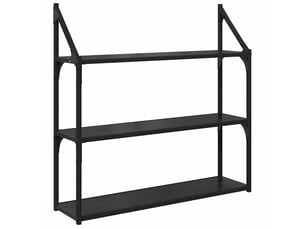 Etagère 80 cm coloris noir  