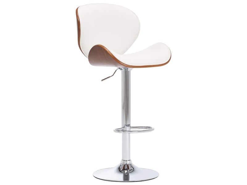  Tabouret de bar, chaise de bar blanc similicuir shl94788  - Conforama B