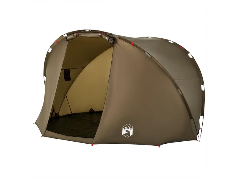  Tente de pêche, tente de camping 5 personnes vert olive imperméable shl6446  - Conforama E