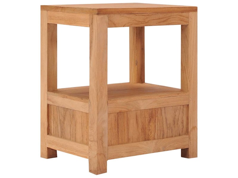  Table de chevet - cabinet de chevet - table de nuit 40x30x50 cm bois de teck massif  - Conforama D
