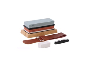 Kit de pierre à aiguiser pour couteaux grain double face 4001000 et 30008000