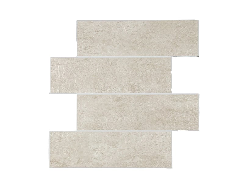  Crédence adhésive murale 3d  - effet pierre 4 pièces 25x25 cm  - Conforama A