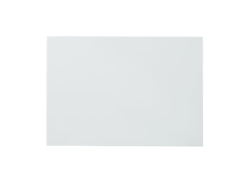 Tableau mémo magnétique moderne horizontal ou vertical 100 x 60 x 0,4 cm en verre blanc 13_0006038  - Conforama A