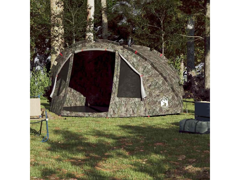  Tente de pêche, tente de camping 2 personnes camouflage imperméable shl12673  - Conforama C