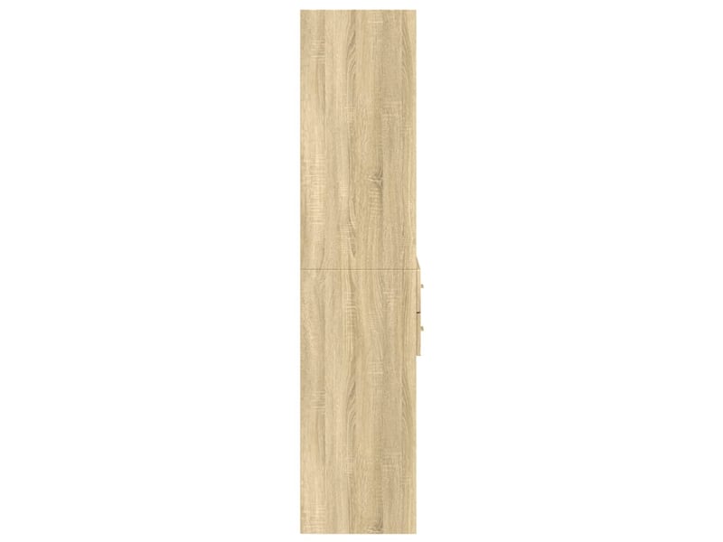  Buffet haut - bahut - meuble de rangement chêne sonoma 70x42,5x185 cm bois d'ingénierie  - Conforama E