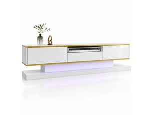 Meuble tv coloris bicolore 180 cm LPOSPI  