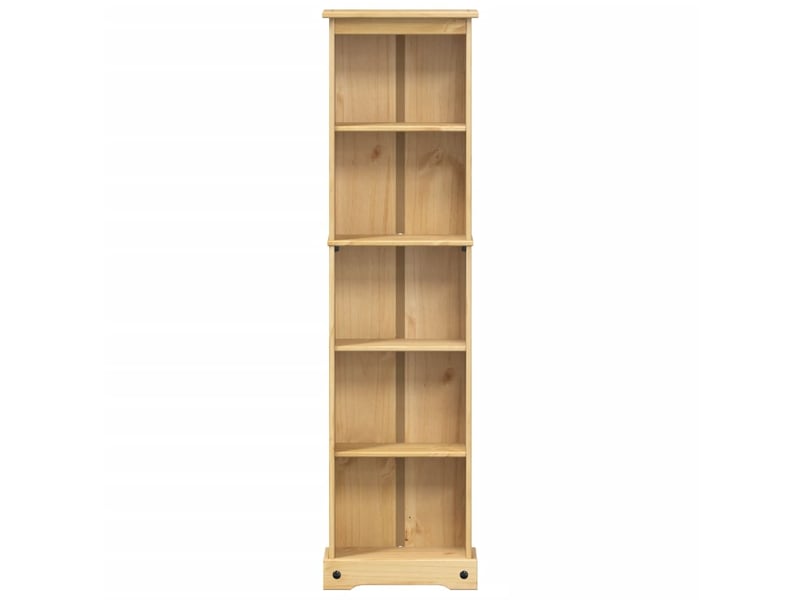  Bibliothèque, meuble pour bureau corona 46x20x170 cm bois de pin massif  - Conforama D