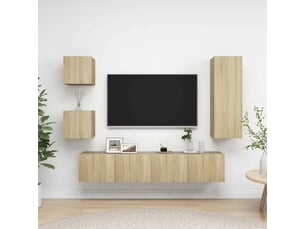 Meuble tv coloris marron 30.5 cm <strong></strong>  <strong></strong>