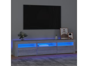 Meuble tv coloris gris 180 cm <strong></strong>  <strong></strong>