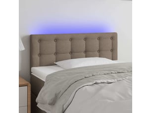 Tete de lit A poser largeur 100 cm   taupe