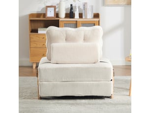 Deplimousse convertible 1 place <strong>MEULVA</strong> <strong></strong> beige