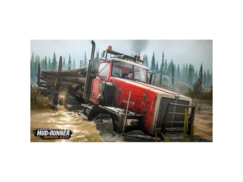  Jeu pc de course mudrunner american wilds sur dvd-rom  - Conforama C