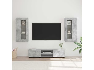 Meuble tv coloris gris 150 cm <strong></strong>  <strong></strong>
