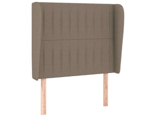 Tete de lit A poser largeur 83 cm taupe