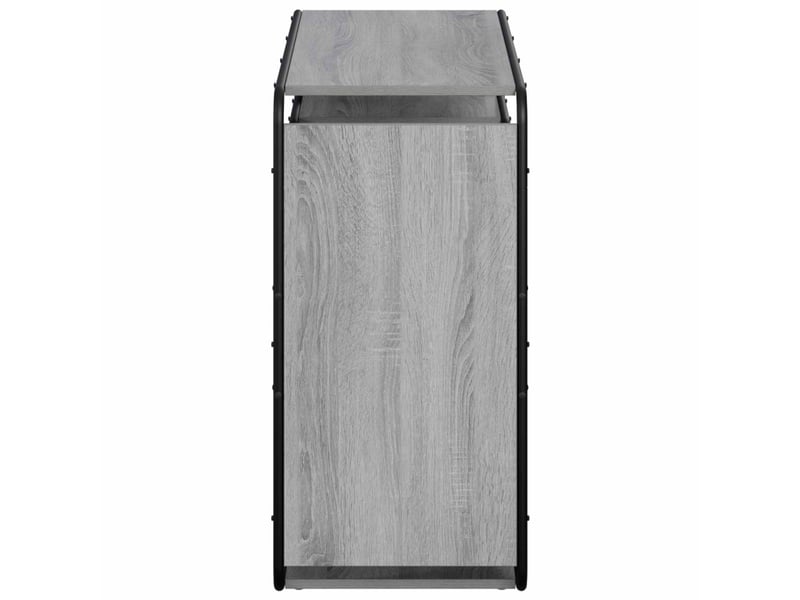  Buffet salon, buffet de rangement sonoma gris 98x37,5x75,5 cm bois d'ingénierie  - Conforama D