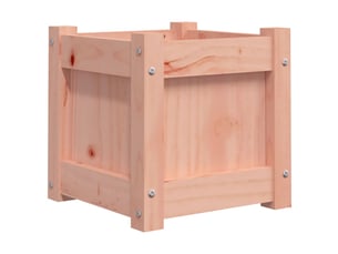Jardinière - bac à fleurs 31x31x31 cm bois massif de douglas