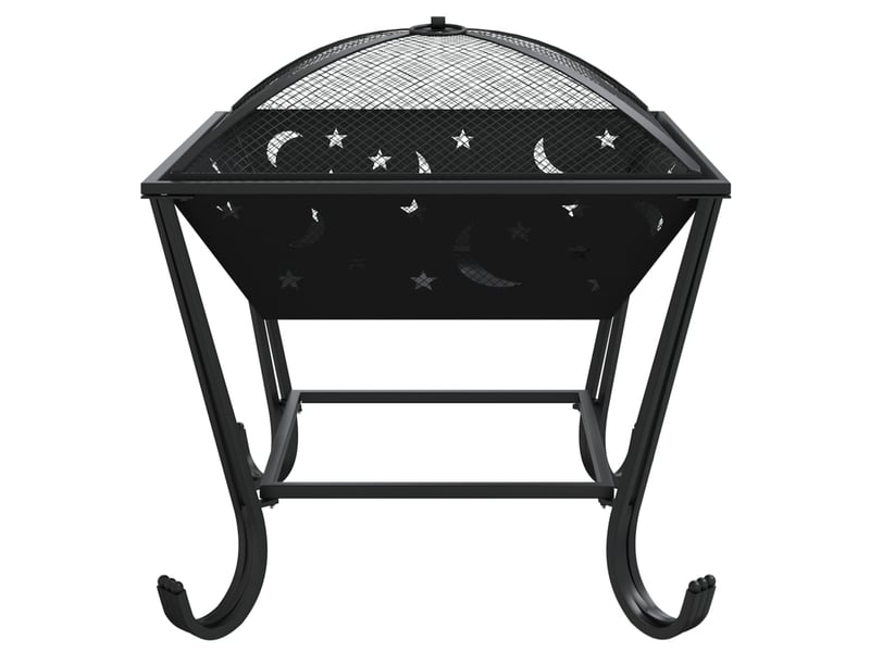  Brasero exterieur, foyer camping avec tisonnier 50 cm xxl acier shl94898  - Conforama D