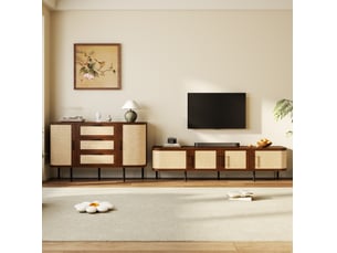 Meuble tv coloris marron 120 cm TCQPZ