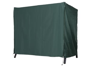 Housse de protection pour balançoire de jardin 205 x 124 x 164 cm vert foncé, polyester imperméable