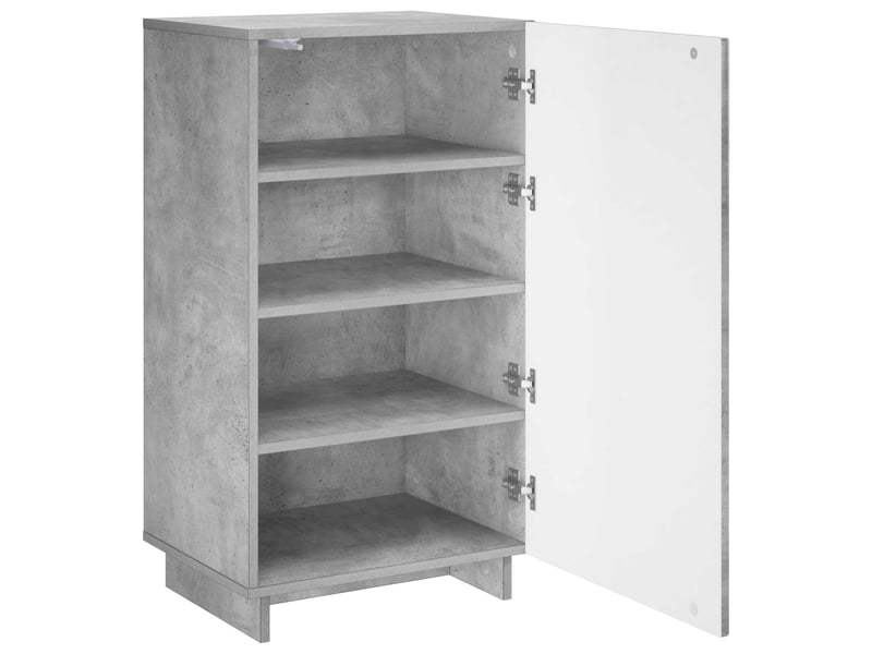  Meuble à chaussures, armoire à chaussures 48x38x87,5 cm bois d'ingénierie shl8440  - Conforama C
