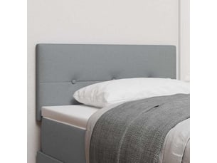 Tete de lit A poser largeur 100 cm <strong></strong> <strong></strong> argenté