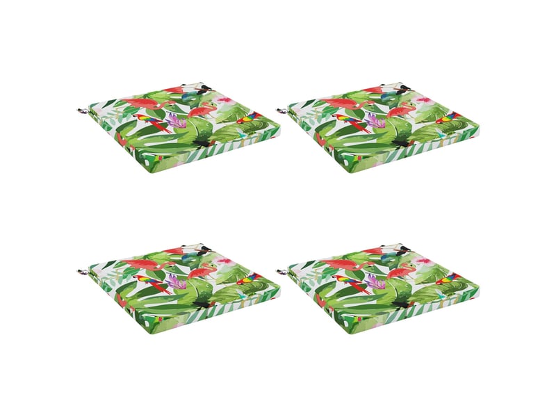  Lot de 4 coussins de siège, coussins d'assise soest 100 % polyester cf60187  - Conforama A