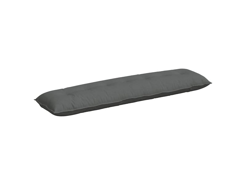  Coussin de dos, coussin de dossier gris foncé 200 x 19 x 50 cm tissu cf54711  - Conforama A