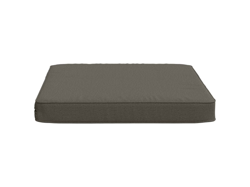 Lot de 4 coussins de siège, coussins d'assise vught 100 % polyester gris cf60718 - Conforama D