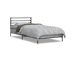 Lit simple 100x200 cm    coloris gris