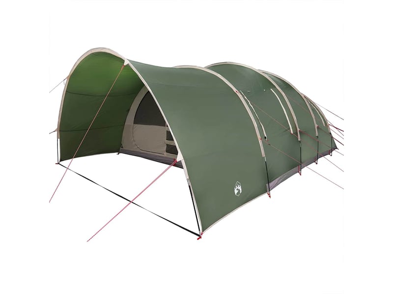 Tente tunnel, tente de camping 8-personnes 8 personne vert - Conforama D