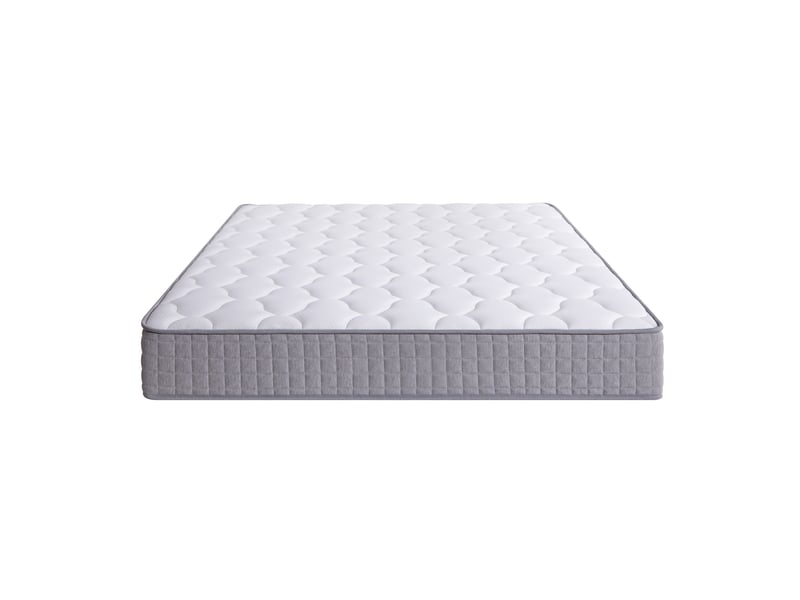  Matelas 160x200 cm – matelas à ressorts ensachés 7 zones ergonomique, 25 cm de hauteur, confort H3 – blanc.  - Conforama A