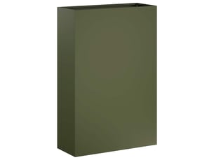 Jardinière - cache-pot de jardin vert olive 40 x 20 x 75 cm