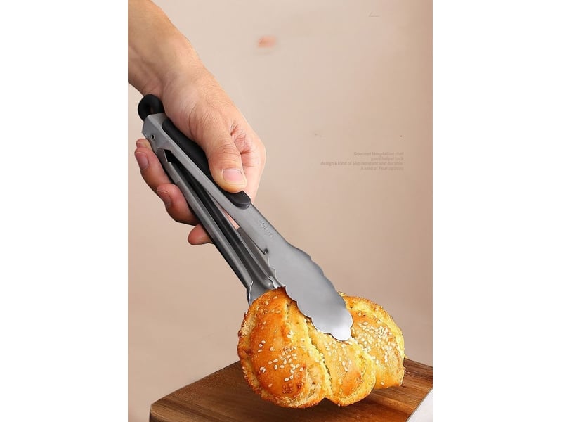  Pince à barbecue  acier inoxydable longueur  39.5 cm  - Conforama D