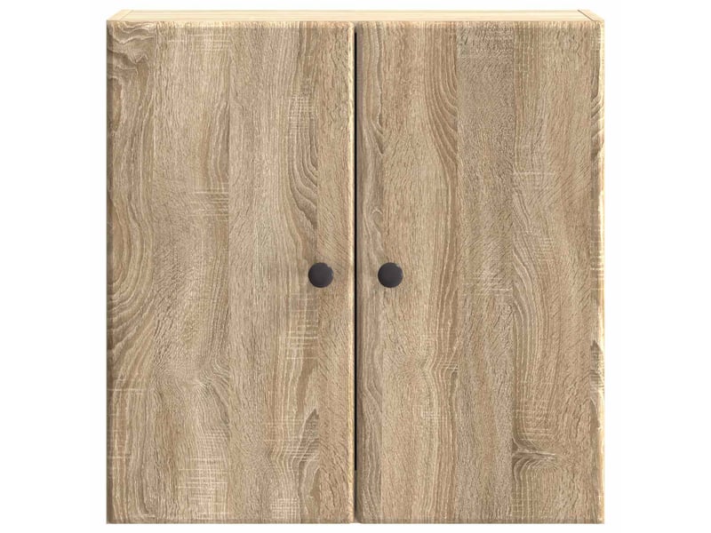  Armoire murale salon 59x31x60cm bois d'ingénierie chêne sonoma shl2593  - Conforama D