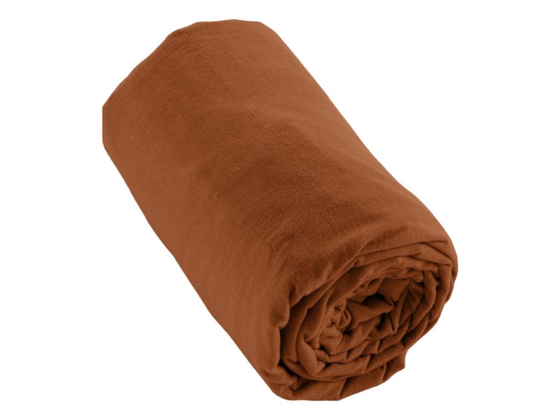 Drap housse candice toutes dimensions flanelle de coton l'effet papillon  - Conforama C