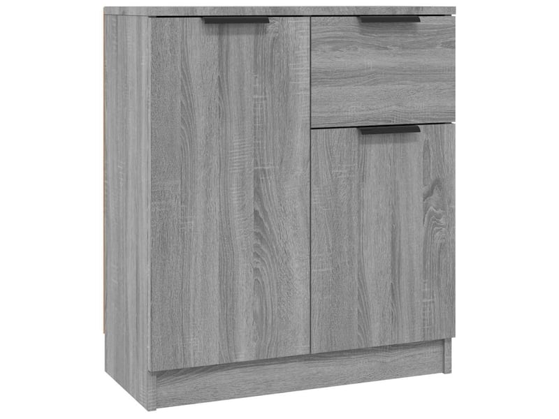  Buffet - bahut - meuble de rangement sonoma gris 60x30x70 cm bois d'ingénierie  - Conforama A