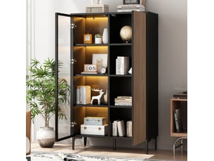Vitrine coloris bicolore <strong>MIVRAY </strong> <strong></strong> - 90 cmx135 cm