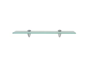 Étagère murale, étagère suspendue verre 50 x 20 cm 8 mm cf42694