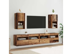 Meuble tv coloris taupe
