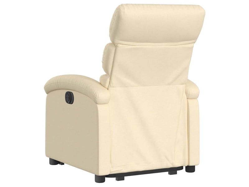  Fauteuil inclinable salon, fauteuil relax crème tissu shl58028  - Conforama E