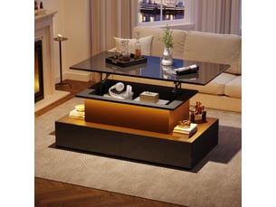 Table basse  coloris noir <strong></strong> <strong></strong>