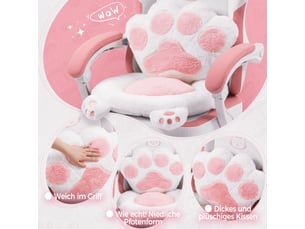 Chaise de bureau <strong></strong> <strong></strong> avec assise réglable en hauteur